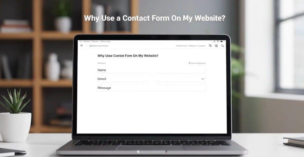 Why Use A Contact Form On My Website? using a contact form on my website